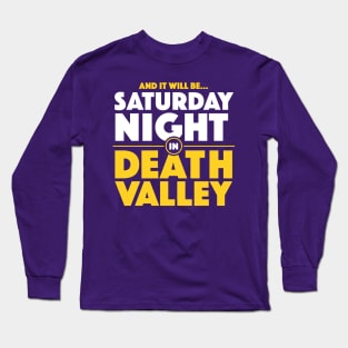 Saturday Night in Death Valley | Louisiana Football Gameday Long Sleeve T-Shirt